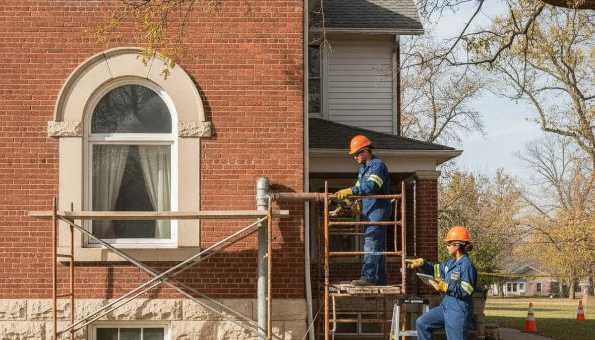 Plumbing repair truck in Cleveland, OH for emergency drain and pipe services
